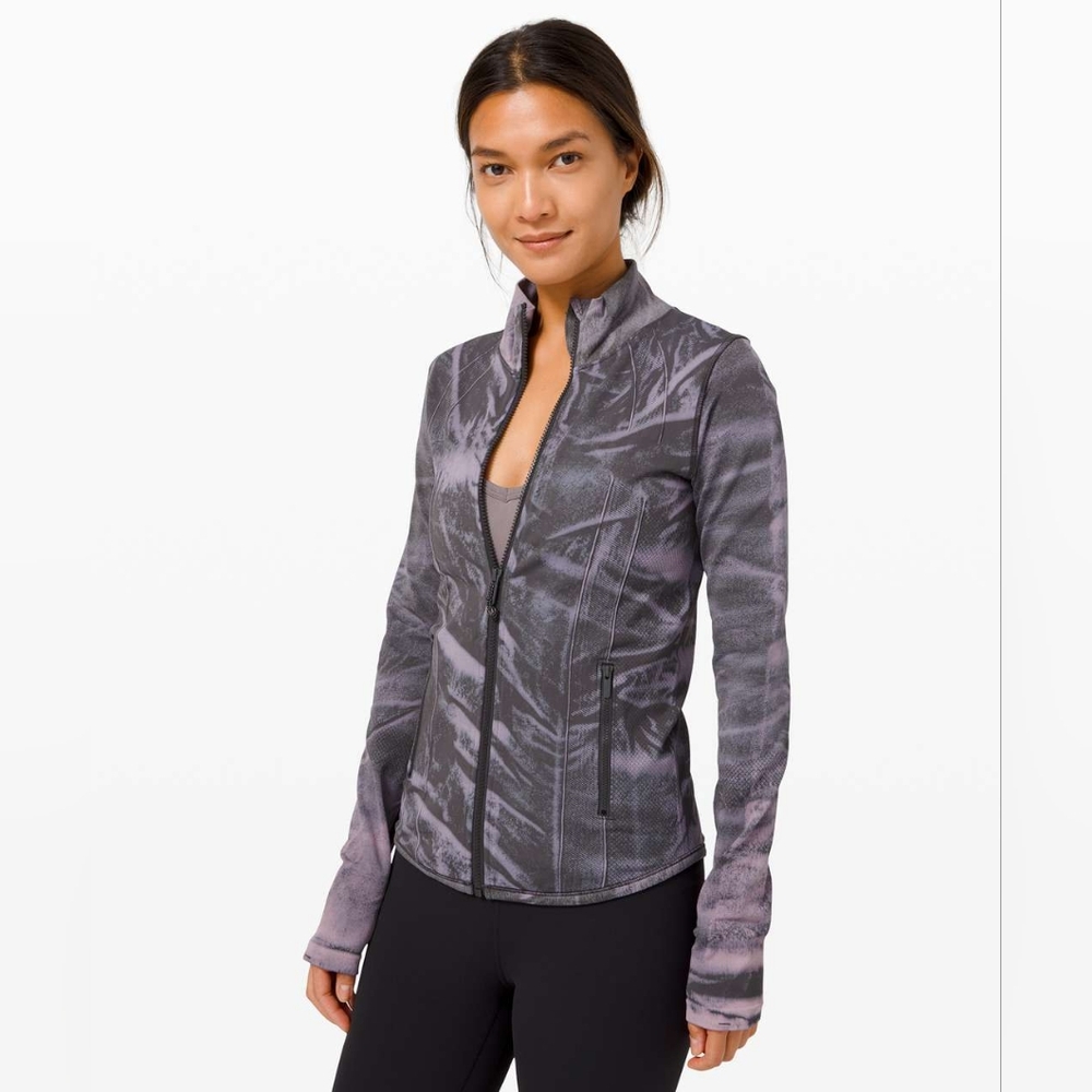 Lululemon Ebb to Street Define Jacket *Wash (Stone Wash Graphite Grey)
